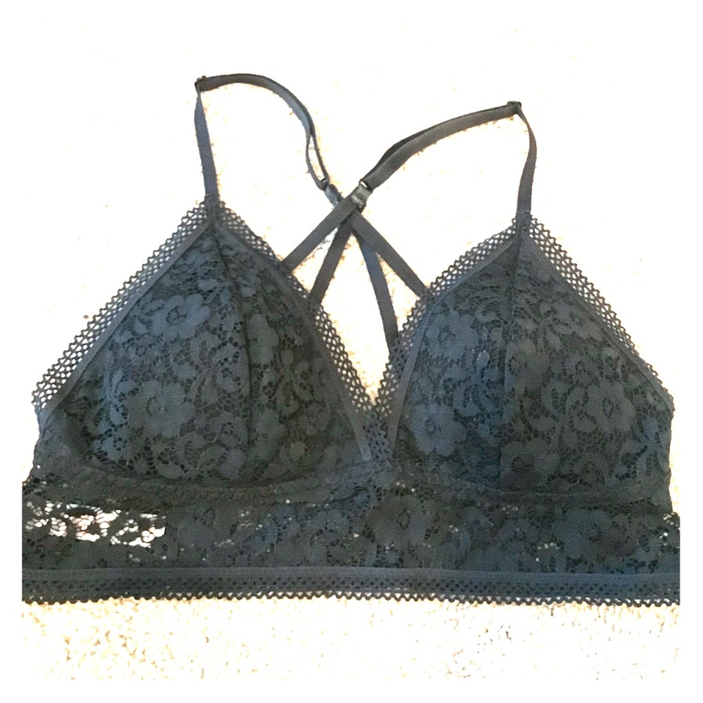 Razorback lace bralette
